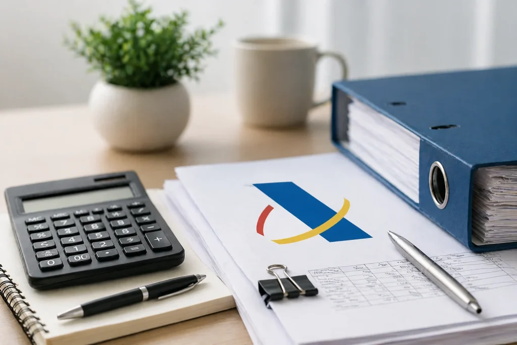 regularisation of self employed contributions in income tax in Spain
